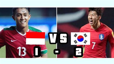 indonesia vs korea u23 jadwal